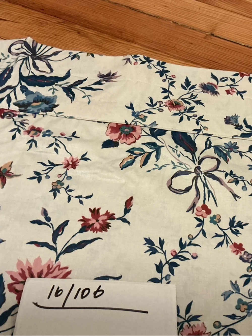 NWOT Waverly Nantucket Stroll Wisteria Floral Valance